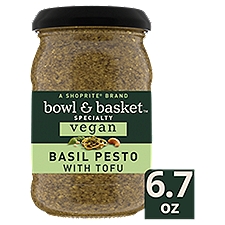Bowl & Basket Specialty Vegan Basil Pesto with Tofu, 6.7 oz, 6.7 Ounce