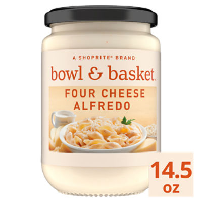 Bowl & Basket Four Cheese Alfredo, 14.5 oz, 14.5 Ounce