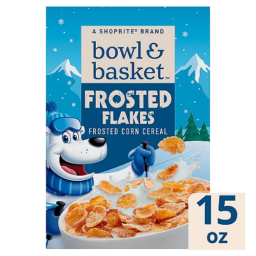 Bowl & Basket Frosted Flakes Corn Cereal, 15 oz