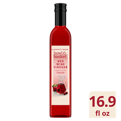 Bowl & Basket Red Wine Vinegar, 16.9 fl oz