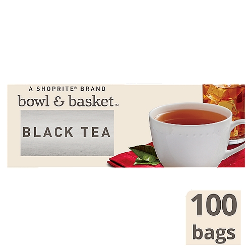 Bowl & Basket Black Tea Bags, 100 count, 8 oz