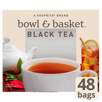 Bowl & Basket Black Tea Bags, 48 count, 3.75 oz, 48 Each