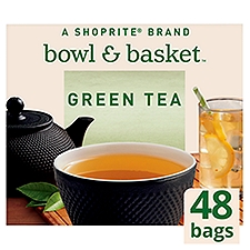 Bowl & Basket Green Tea Bags, 48 count, 3 oz, 48 Each