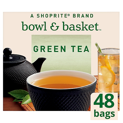 Bowl & Basket Green Tea Bags, 48 count, 3 oz