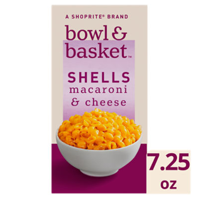 Bowl & Basket Shells Macaroni & Cheese, 7.25 oz - ShopRite