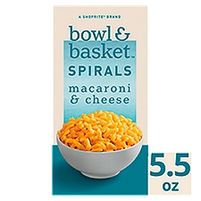 Bowl & Basket Spirals Macaroni & Cheese, 5.5 oz, 5.5 Ounce