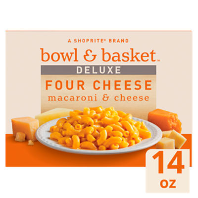Bowl & Basket Deluxe Four Cheese Macaroni & Cheese, 14 oz