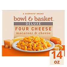 Bowl & Basket Deluxe Four Cheese Macaroni & Cheese, 14 oz, 14 Ounce
