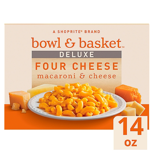 Bowl & Basket Deluxe Four Cheese Macaroni & Cheese, 14 oz