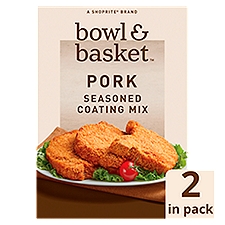 Bowl & Basket Pork Seasoned Coating Mix, 2 count, 5 oz, 5 Ounce