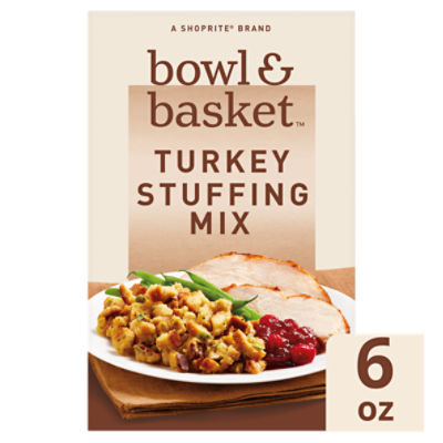 Bowl & Basket Turkey Stuffing Mix, 6 oz, 6 Ounce