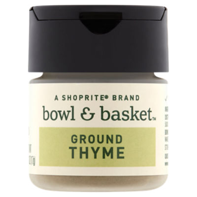 Bowl & Basket Ground Thyme, 0.6 oz, 0.6 Ounce