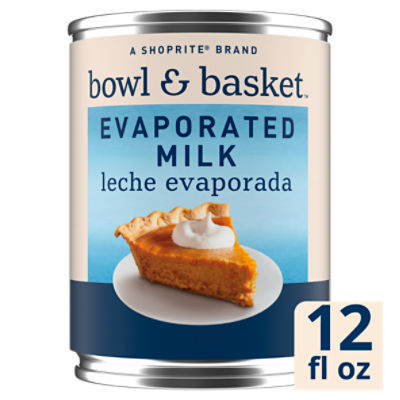 Bowl Basket Evaporated Milk Leche Evaporada 12 fl oz Price Rite