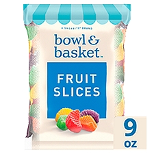 Bowl & Basket Fruit Slices Gummy Candies, 9 oz, 9 Ounce