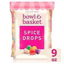 Bowl & Basket Spice Drops Gummy Candies, 9 oz