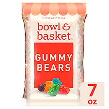 Bowl & Basket Gummy Bears, 7 oz, 7 Ounce