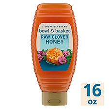 Bowl & Basket Raw Clover Honey, 16 oz