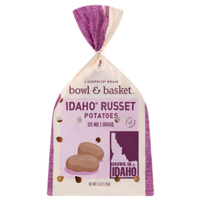 Bowl & Basket Idaho Russet Potatoes, 5 lb bag