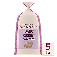 Bowl & Basket Idaho Russet Potatoes, 5 lb, 5 Pound