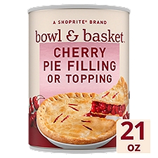 Bowl & Basket Cherry Pie Filling or Topping, 21 oz, 21 Ounce