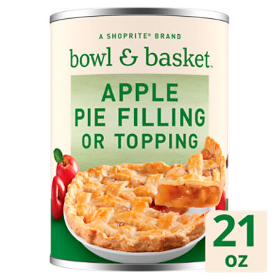 Bowl & Basket Apple Pie Filling or Topping, 21 oz, 21 Ounce