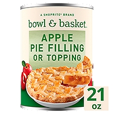 Bowl & Basket Apple Pie Filling or Topping, 21 oz, 21 Ounce