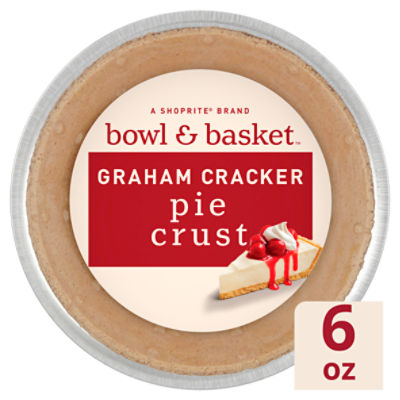 Bowl & Basket Graham Cracker 9" Pie Crust, 6 oz, 6 Ounce