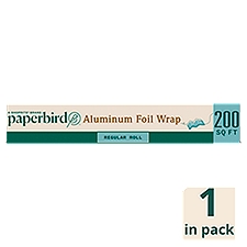 Paperbird Aluminum Foil Wrap 200 Sq Ft, 1 count