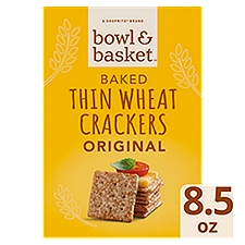 Bowl & Basket Original Baked Thin Wheat Crackers, 8.5 oz