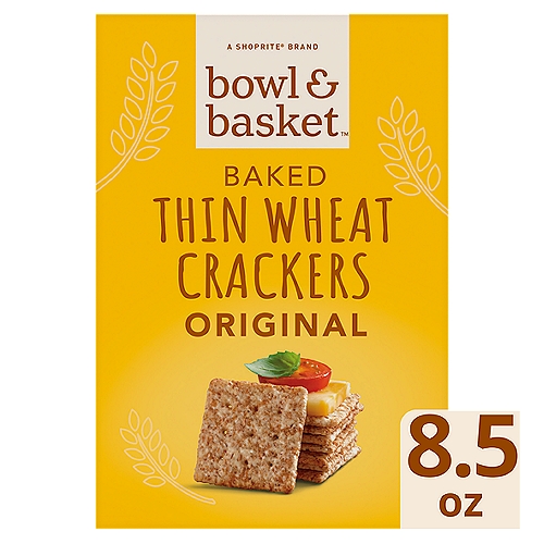 Bowl & Basket Original Baked Thin Wheat Crackers, 8.5 oz