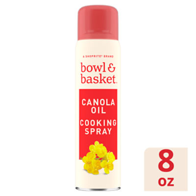 Bowl & Basket Canola Oil Cooking Spray, 8 oz, 8 Ounce