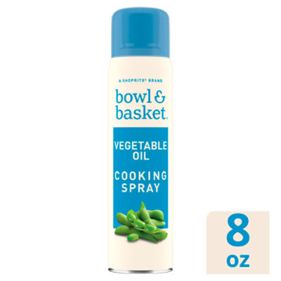 Bowl & Basket Vegetable Oil Cooking Spray, 8 oz, 8 Ounce