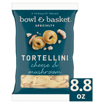 Bowl & Basket Specialty Cheese & Mushroom Tortellini, 8.8 oz, 8.8 Ounce