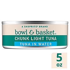 Bowl & Basket Chunk Light Tuna in Water, 5 oz, 5 Ounce