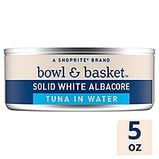 Bowl & Basket Solid White Albacore Tuna in Water, 5 oz, 5 Ounce