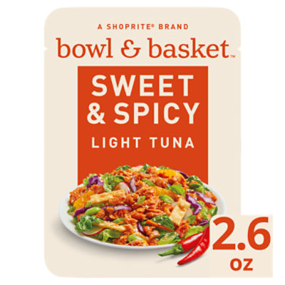 Bowl & Basket Sweet & Spicy Light Tuna, 2.6 oz, 2.6 Ounce