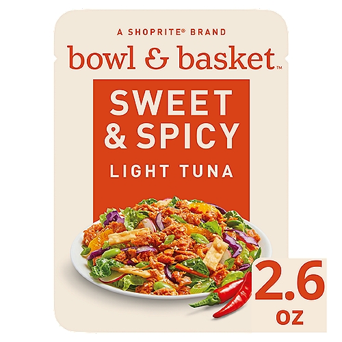 Bowl & Basket Sweet & Spicy Light Tuna, 2.6 oz
