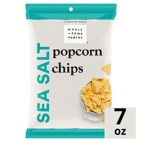 Wholesome Pantry Sea Salt Popcorn Chips, 7 oz