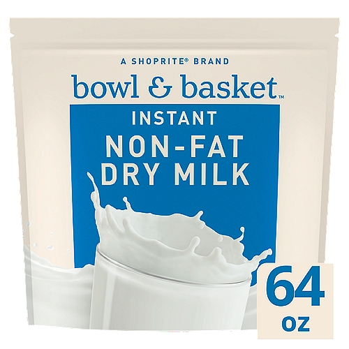 Bowl & Basket Instant Non-Fat Dry Milk, 64 oz