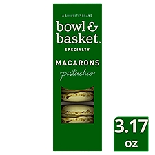 Bowl & Basket Specialty Pistachio Macarons, 3.17 oz