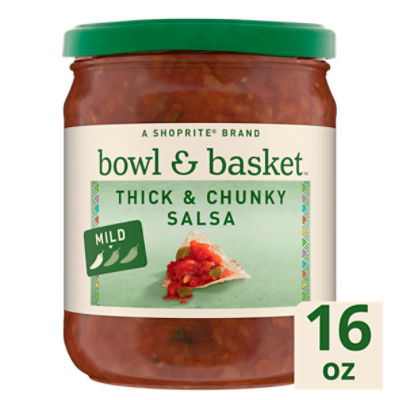 Bowl & Basket Mild Thick & Chunky Salsa, 16 oz