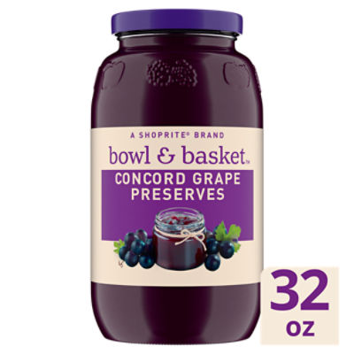 Bowl & Basket Concord Grape Preserves, 32 oz
