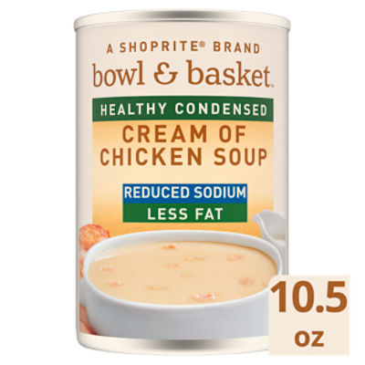 Bowl & Basket Healthy Condensed Cream of Chicken Soup, 10.5 oz