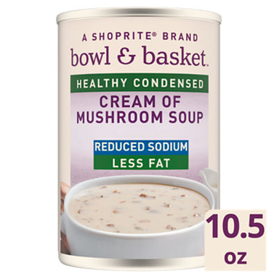 Bowl & Basket Healthy Condensed Cream of Mushroom Soup, 10.5 oz