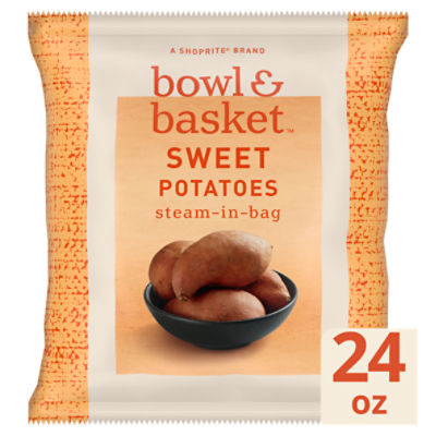 Bowl & Basket Steam-in-Bag Sweet Potatoes, 24 oz, 24 Ounce