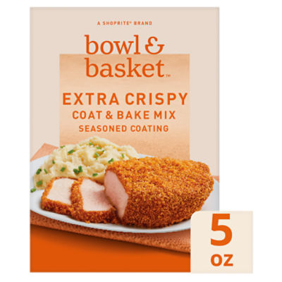 Bowl & Basket Extra Crispy Coat & Bake Mix Twin Pack, 2 count, 5 oz