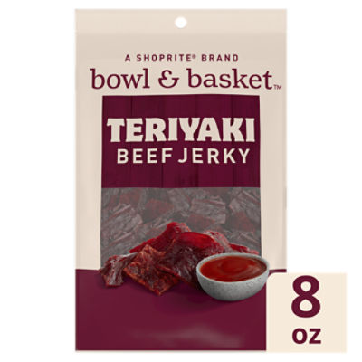 Bowl & Basket Teriyaki Beef Jerky, 8 oz