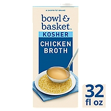 Bowl & Basket Kosher Chicken Broth, 32 fl oz