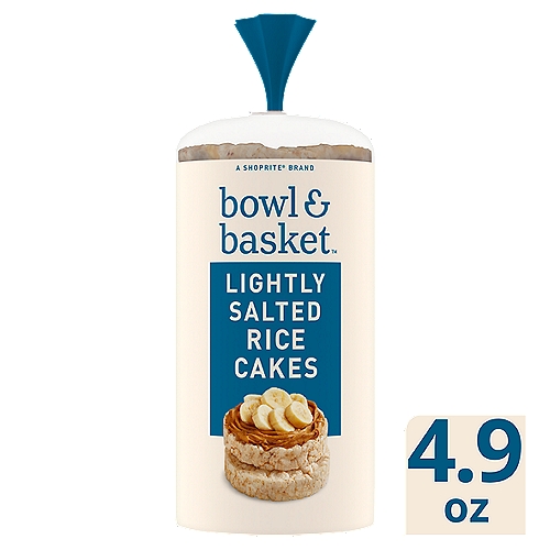 Bowl & Basket Lightly Salted Rice Cakes, 4.9 oz