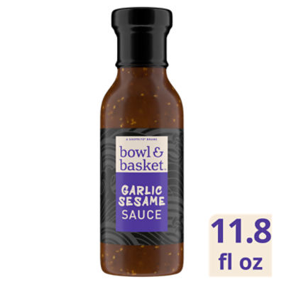 Bowl & Basket Garlic Sesame Sauce, 11.8 fl oz